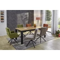 Kép 9/10 - BERN asztal 160(+80)cm - Vad Tölgy