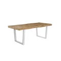 Kép 7/8 - DON 2 asztal 200 cm - Vad Tölgy / Fehér
