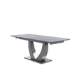 Kép 11/11 - ULM asztal 160(+40)cm - Magasfényű Szürke