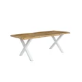Kép 4/6 - WILSON asztal 200 cm - Vad Tölgy / Fehér
