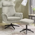 Kép 1/2 - HAMILTON relax fotel lábtartóval - 426-17 Bézs