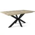 Kép 1/2 - DOROTHY asztal 160(+40)cm - Viking Tölgy / Fekete