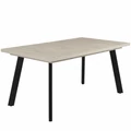 Kép 1/2 - LINETT asztal 160(+40)cm - Justus Tölgy / Fekete
