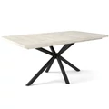 Kép 1/3 - SUZY asztal 160(+40)cm - Justus Tölgy / Fekete