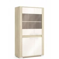 Kép 1/3 - CORTINA 90-es 3/4 üveges elem - Cotta Cremona / Magasfényű Beige (C12)