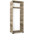 Kép 2/4 - GALAXY G5 ruhás teleajtós elem 80 cm - Canyon Tölgy / Rusztik Fehér
