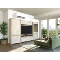 Kép 4/8 - CORTINA nappali szekrénysor 345 cm - Cotta Cremona / Magasfényű Beige