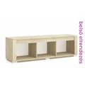 Kép 3/5 - CORTINA nappali szekrénysor 285 cm - Cotta Cremona / Magasfényű Beige