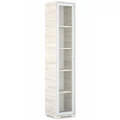 Kép 1/3 - POLLY vitrines polcos elem 42 cm BALOS - Justus Tölgy / Szürke