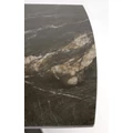 Kép 2/16 - ARMANI asztal 165(+76)cm - Fekete márvány