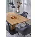 Kép 4/18 - FANIS asztal 160(+60)cm - Natúr / Fekete