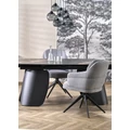 Kép 3/19 - FORUM asztal 180(+80)cm - Fekete márvány