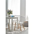 Kép 12/17 - RINGO 102(+40)cm körasztal - Fehér / Fehér