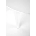 Kép 4/17 - RINGO 102(+40)cm körasztal - Fehér / Fehér