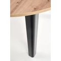 Kép 11/16 - RINGO 102(+40)cm körasztal - Artisan Tölgy / Fekete