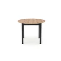 Kép 13/16 - RINGO 102(+40)cm körasztal - Artisan Tölgy / Fekete