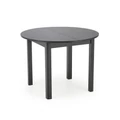Kép 15/15 - RINGO 102(+40)cm körasztal - Fekete / Fekete