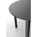 Kép 8/15 - RINGO 102(+40)cm körasztal - Fekete / Fekete