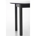 Kép 9/15 - RINGO 102(+40)cm körasztal - Fekete / Fekete