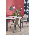 Kép 5/8 - RINGO 102(+40)cm körasztal - Kasmír / Fekete