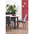 Kép 6/8 - RINGO 102(+40)cm körasztal - Kasmír / Fekete