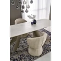 Kép 7/17 - SALIX asztal 180(+80)cm - Travertin / Kasmír