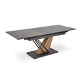 Kép 12/16 - VOLANT asztal 160(+40)cm - Fekete márvány / Arany Tölgy