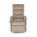 Kép 12/15 - MARONI automata TV fotel, felállás segítővel - Bézs bársony szövet