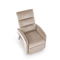 Kép 13/15 - MARONI automata TV fotel, felállás segítővel - Bézs bársony szövet