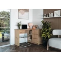 Kép 3/12 - BEGA sarok íróasztal - Artisan Tölgy