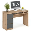 Kép 1/12 - CINO íróasztal - Artisan Tölgy / Grafit