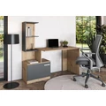 Kép 2/2 - MISO íróasztal - Grafit / Artisan Tölgy