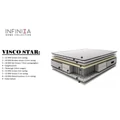 Kép 6/9 - Infiniza VISCO STAR táskarugós memóriamatrac 180x200 cm - 30 cm vastag