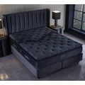 Kép 1/7 - BLACKBERRY kontinentális ágy matraccal 160x200 cm