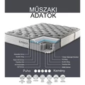 Kép 2/6 - CARBON VISCO memóriahabos táskarugós matrac 90x200 cm - 28 cm vastag