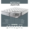 Kép 2/6 - DOUBLE FACE ALOEVERA táskarugós prémium matrac 160x200 cm - 30 cm vastag