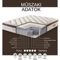 Kép 2/7 - NATURAL táskarugós prémium ortopéd matrac 90x200 cm - 30 cm vastag