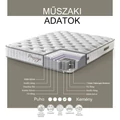 Kép 2/6 - PRESTIGE táskarugós prémium matrac 90x200 cm - 26 cm vastag