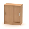 Kép 1/2 - BETTY 4 komód tolóajtóval - Bükkfa színben - BE04-009-00