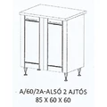 Kép 1/5 - ALÍZ A/60/2A-ALSÓ 2 ajtós munkalapos elem
