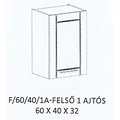 Kép 1/5 - ALÍZ F/60/40/1A-FELSŐ 1 ajtós elem - JOBBOS