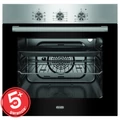 Kép 1/4 - EVIDO PRIMO 63X légkeveréses sütő GRILL funkcióval ,inox/fekete üveg (TGEP63)