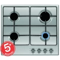 Kép 1/2 - EVIDO VALEO 60FX gáz főzőlap  inox  WOK  matt zománc edénytartók (TGEVA60F)