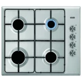 Kép 2/2 - EVIDO VALEO 60SX gáz főzőlap, inox, 60 cm, zománcozott edénytartók (TGEVA60S)