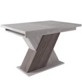 Kép 1/3 - DIANA asztal 120(+40)cm - Katthult / Sötét Katthult
