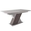 Kép 1/4 - DIANA asztal 160(+40)cm - Katthult / Sötét Katthult