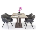 Kép 4/5 - BELLA Asztal 130x85 (+40) SAN REMO