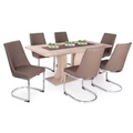 Kép 3/3 - BELLA Asztal 130x85 (+40) SONOMA
