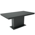 Kép 1/6 - MAGASFÉNYŰ FLÓRA asztal 160(+40)cm - Antracit