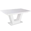 Kép 1/4 - PRÁGA asztal 160(+40)cm - Rusztik Fehér